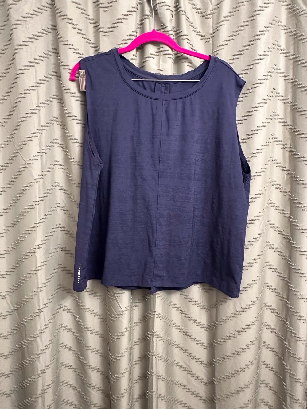 title nine blue top shirt tee blouse size XL